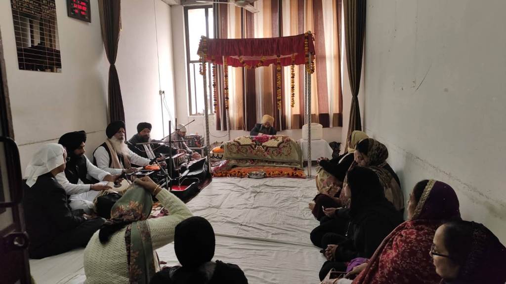 District Ayurveda Department conducted Sri Sukhmani Sahib Path on the occasion of New Year